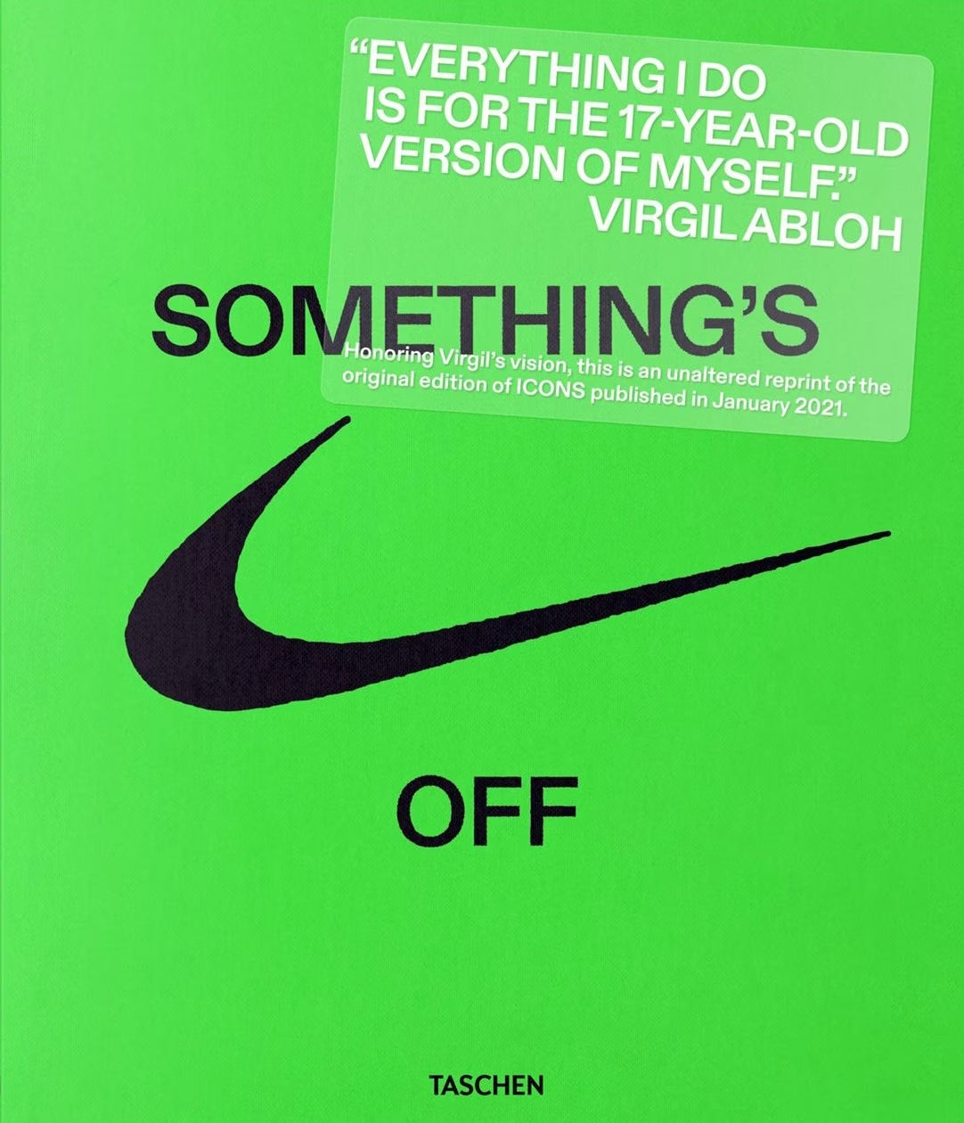 Virgil Abloh. Nike. Icons.