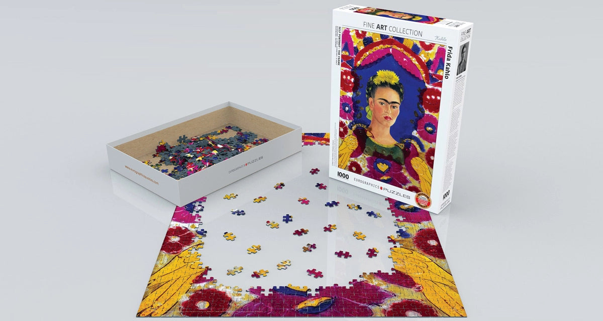 The Frame by Frida Kahlo 1000-Piece Puzzle