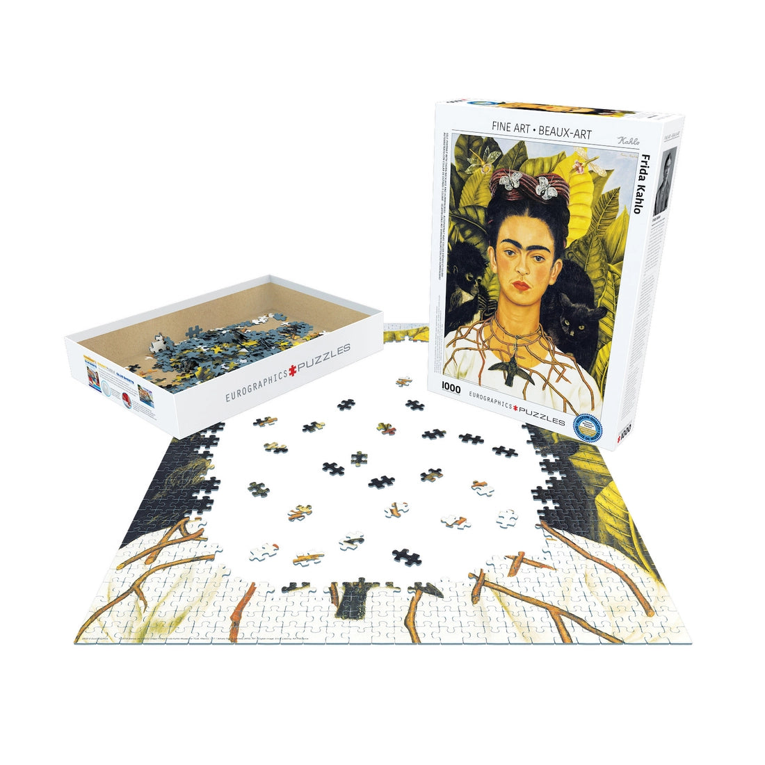 Self-Portrait by Frida Kahlo 1000-Piece Puzzle