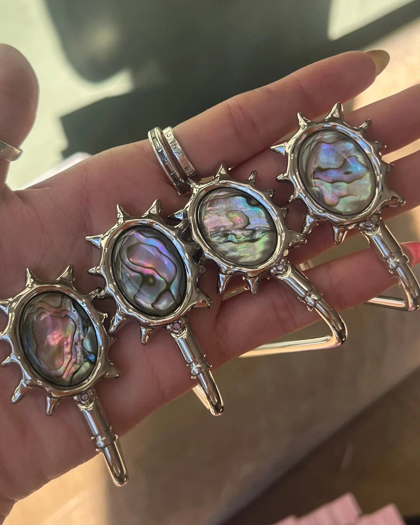 Abalone Purse Hook
