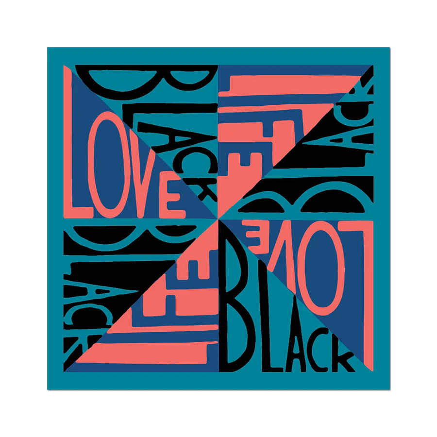 Faith Ringgold Love Black Life Sticker