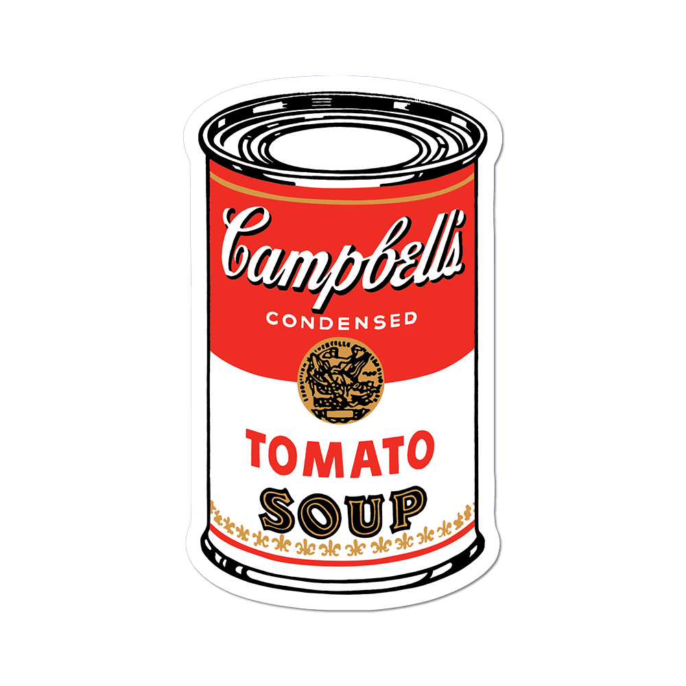 Large Campbell’s Soup Can Sticker