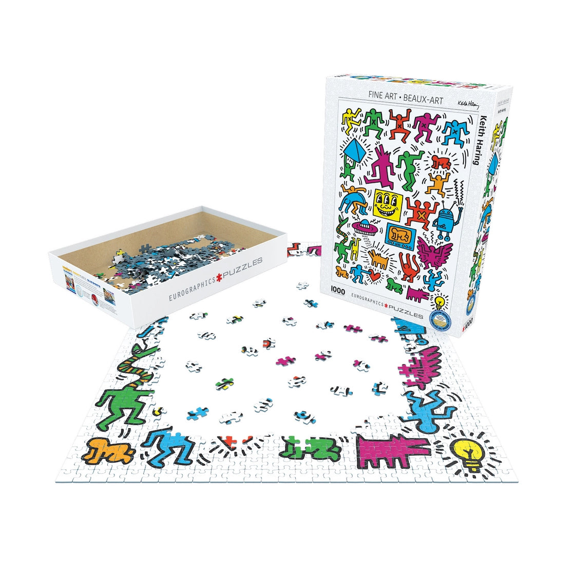 Keith Haring Collage Puzzle