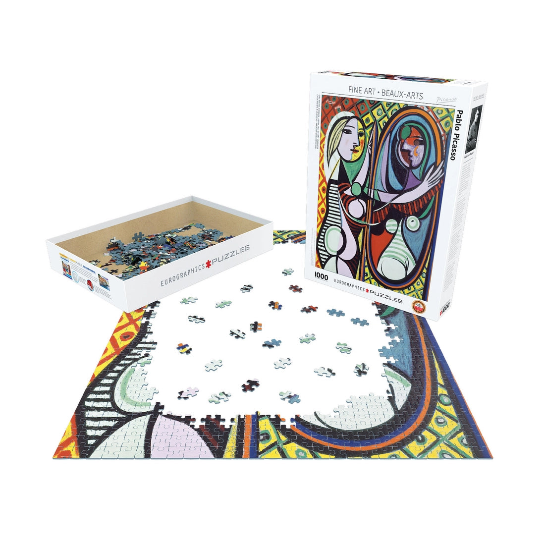 Girl Before A Mirror by Pablo Picasso 1000-Piece Puzzle