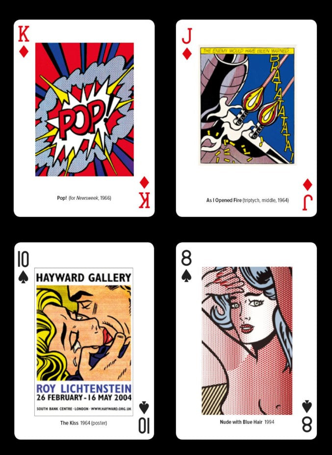 Roy Lichtenstein Playing Cards