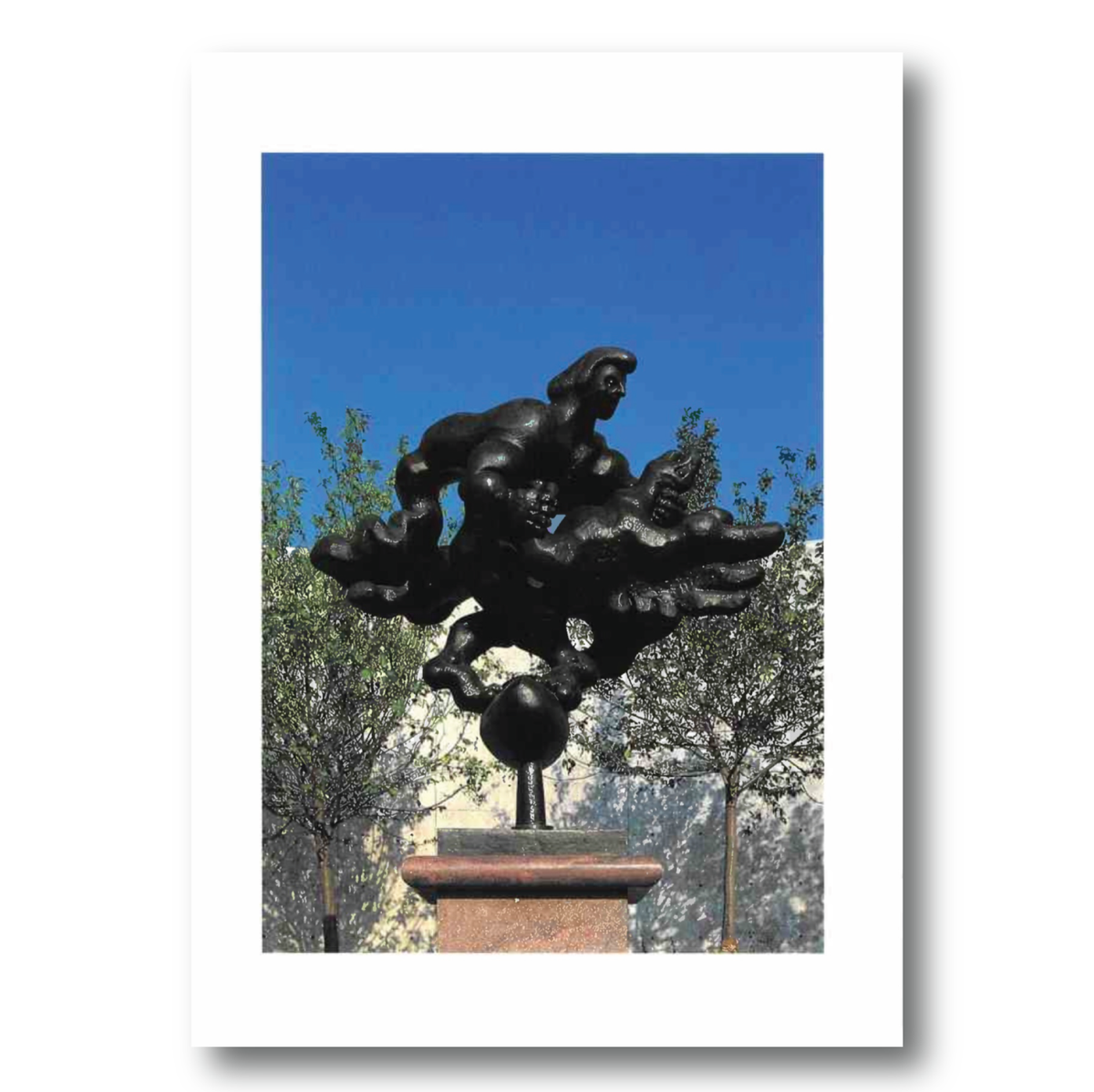 Jacques Lipchitz Prometheus Strangling the Vulture II Postcard