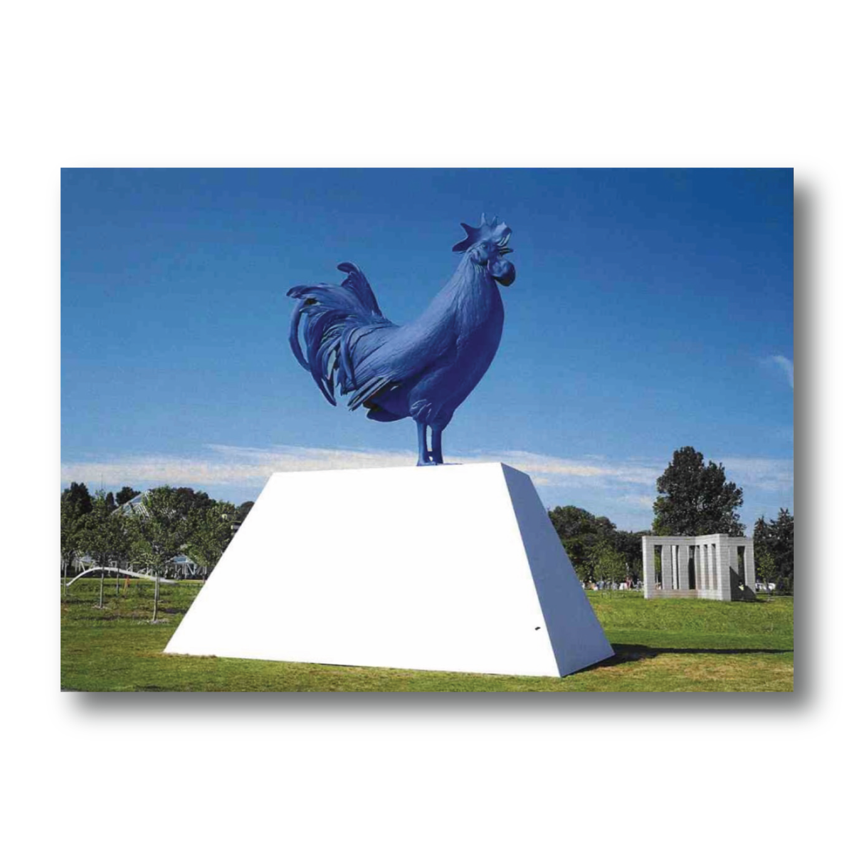 Katharina Fritsch Hahn/Cock Postcard