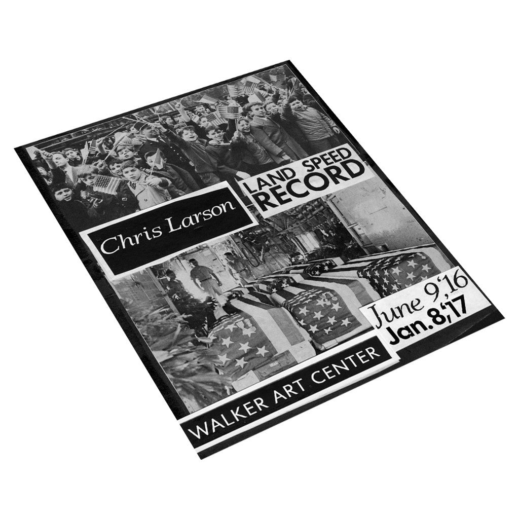 Chris Larson: Land Speed Record Signed Print