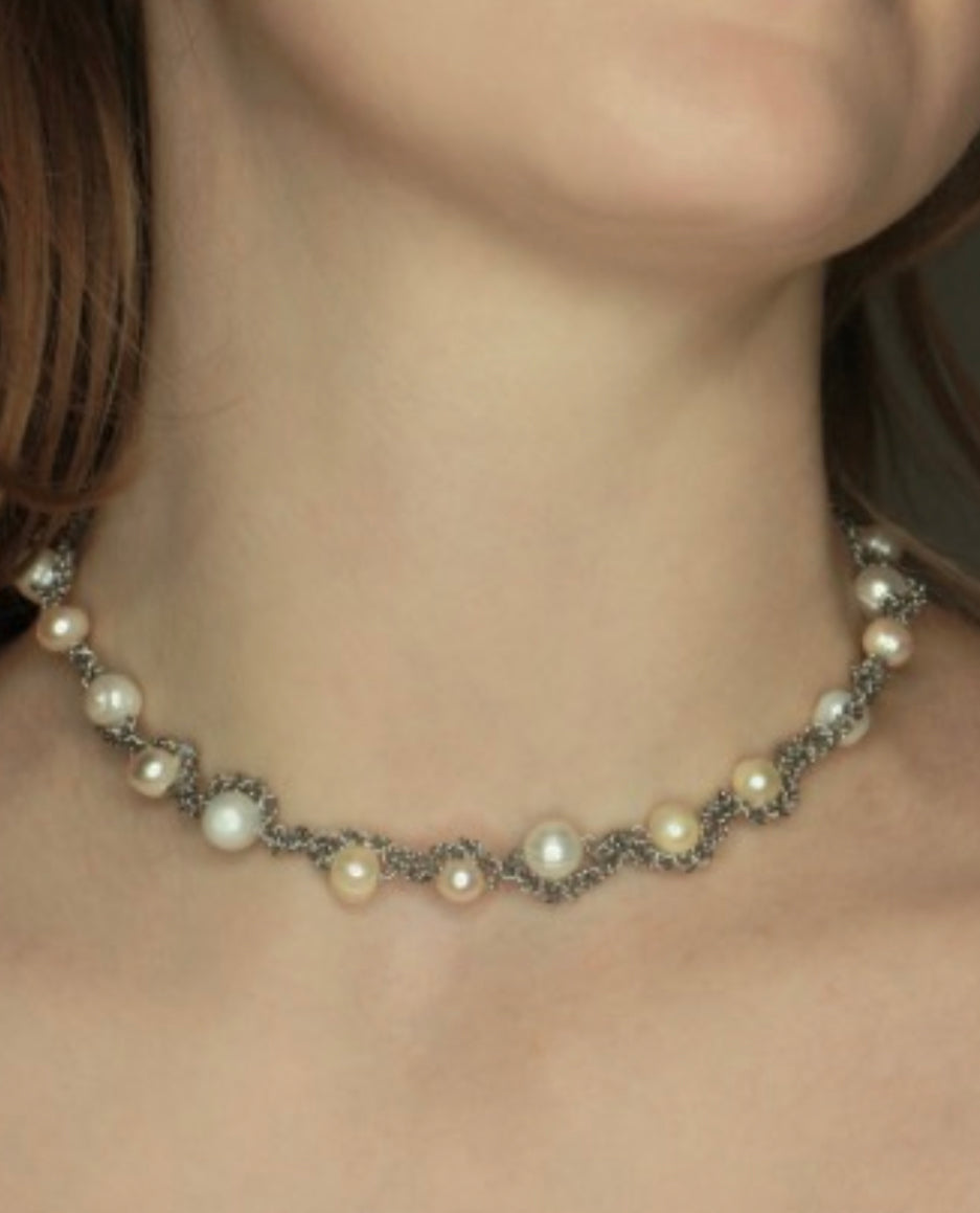 Nested Pearl Necklace
