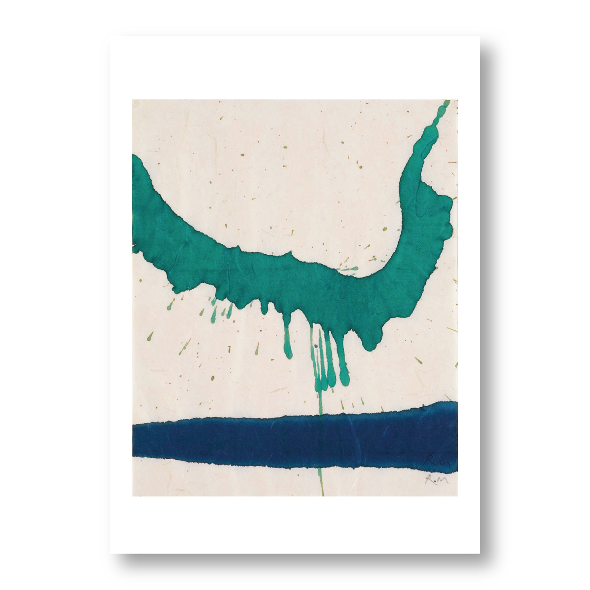 Robert Motherwell Lyric Suite Notecard