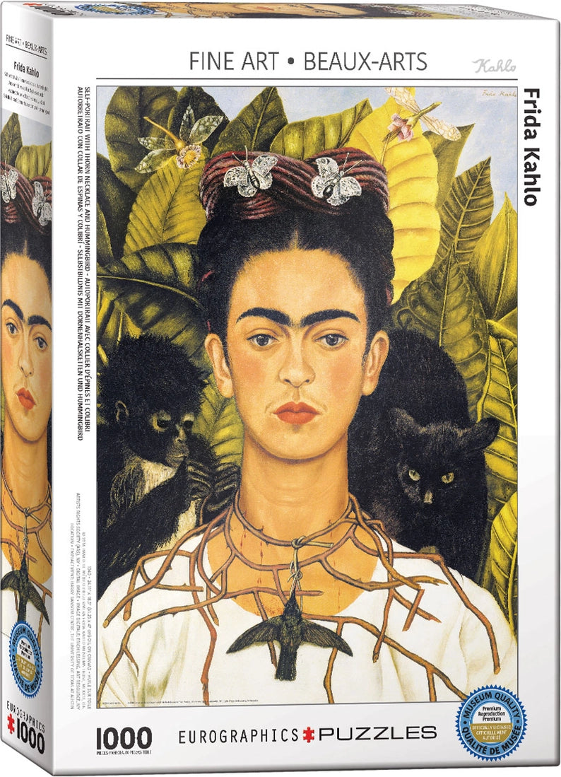 Self-Portrait by Frida Kahlo 1000-Piece Puzzle