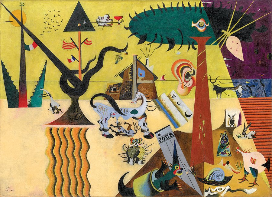The Tilled Field by Joan Miró 1000-Piece Puzzle