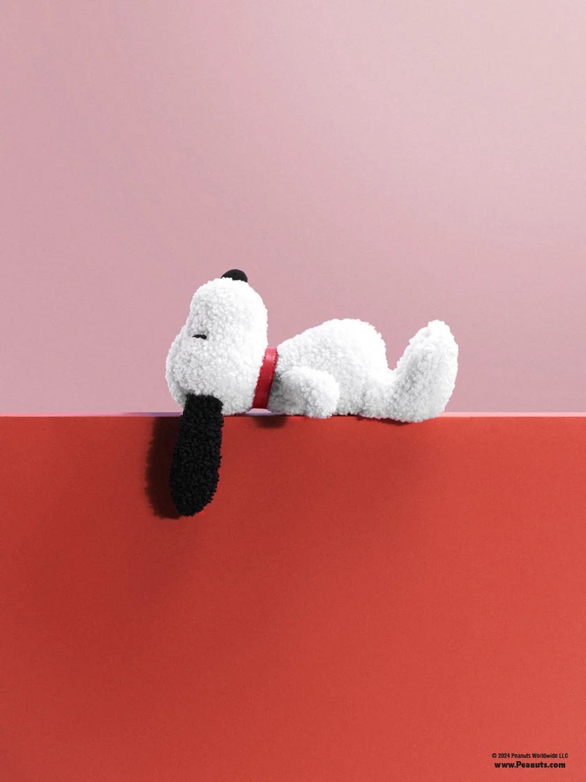Snoopy Eco Tiny Teddy Cream In Giftbox