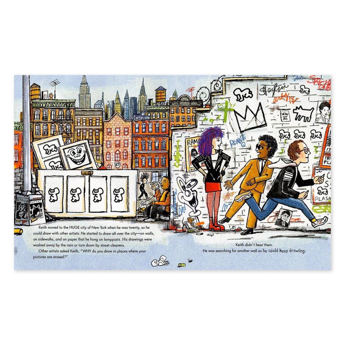 Keith Haring: The Boy Who Just Kept Drawing