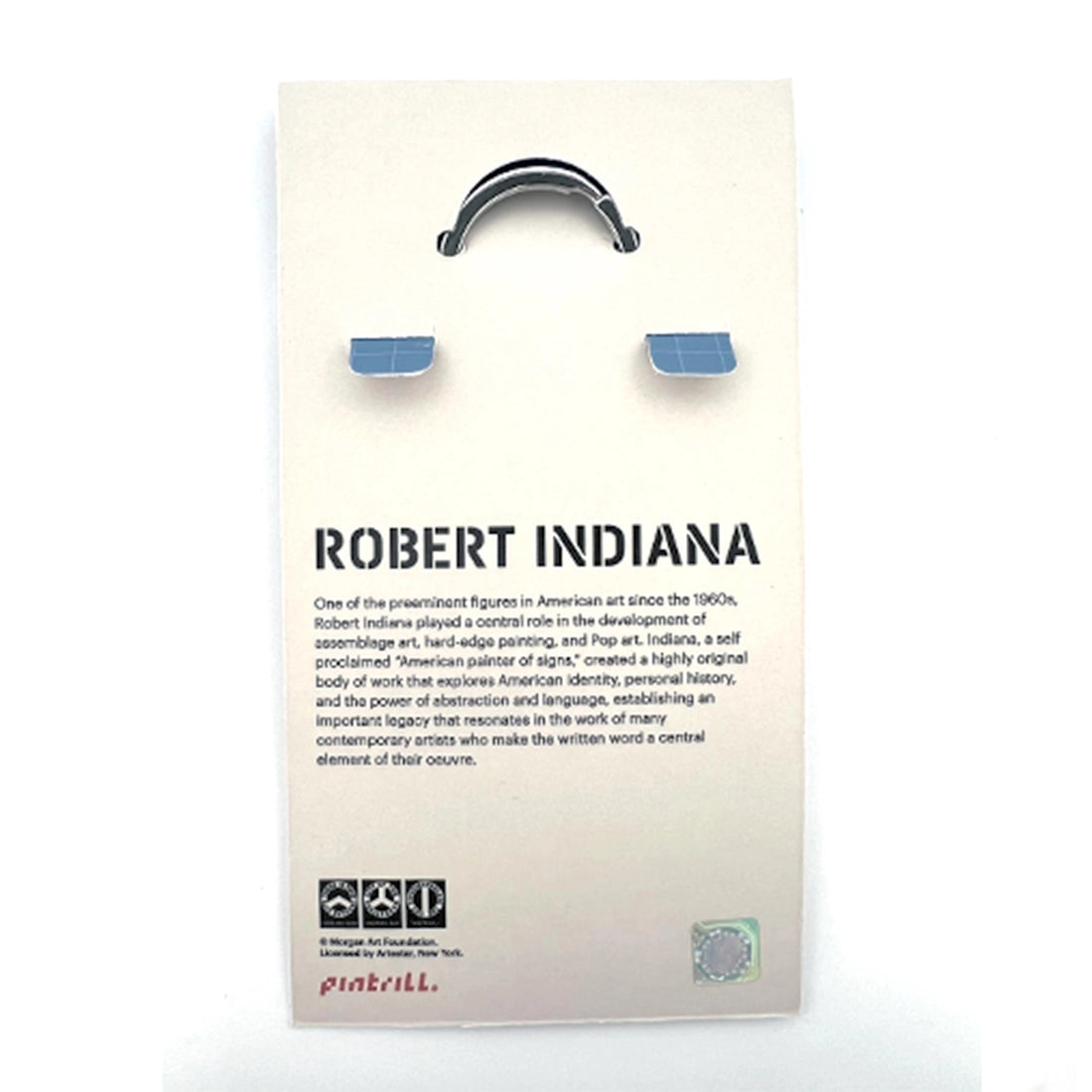 Robert Indiana LOVE Keychain