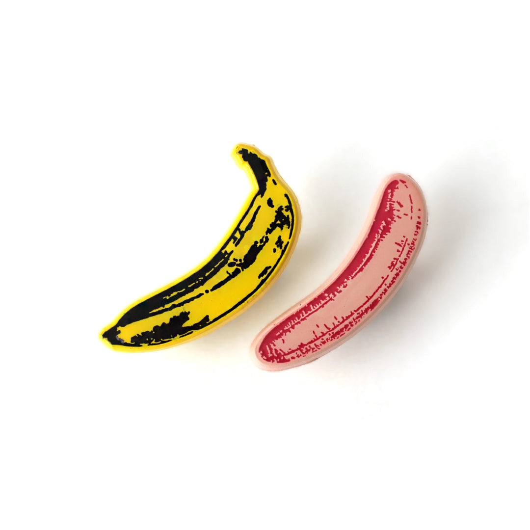Andy Warhol Banana Pin Set