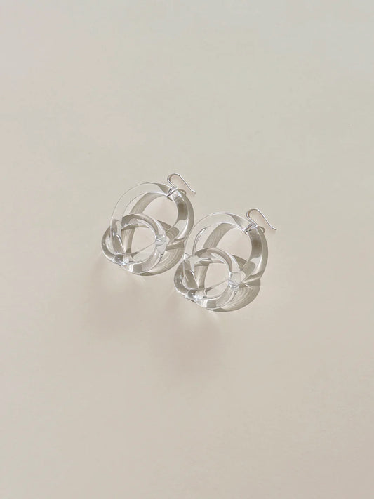 Knotted Loop Earrings