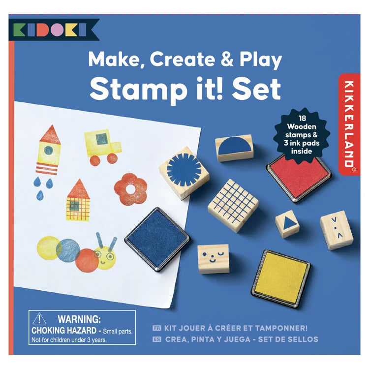 Kidoki Make, Create & Play: Stamp It! Set