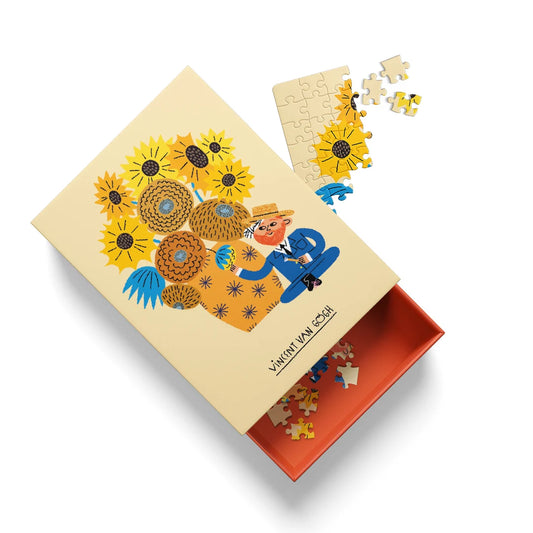 Vincent Van Gogh Mini Matchbox Jigsaw Puzzle