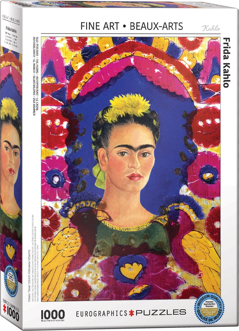 The Frame by Frida Kahlo 1000-Piece Puzzle