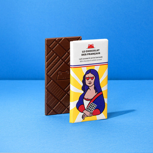 Milk Chocolate & Salted Caramel Bar