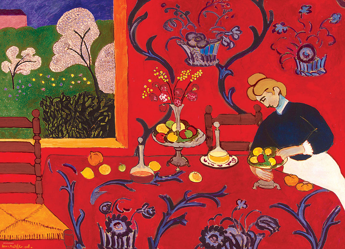 The Dessert - Harmony in Red by Henri Matisse 1000-Piece Puzzle