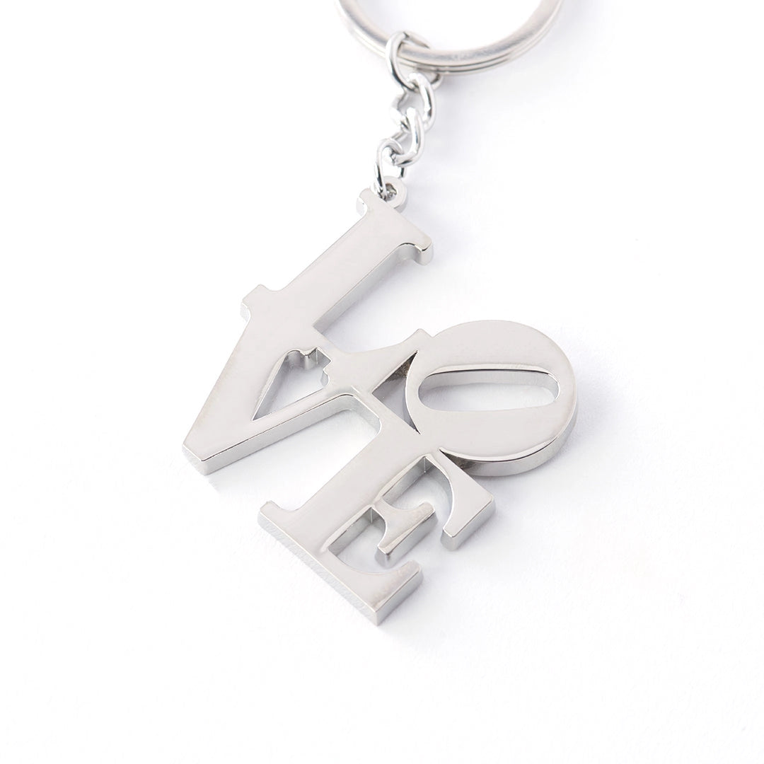 Robert Indiana LOVE Keychain