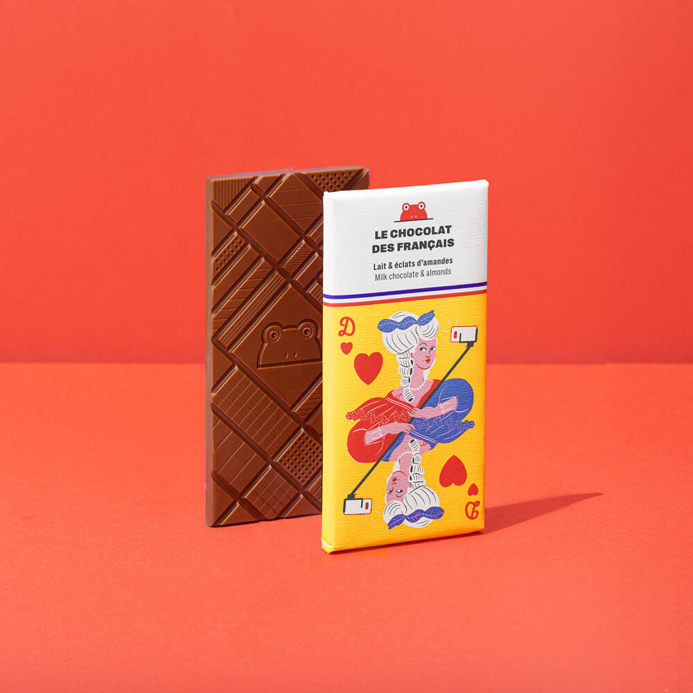 Milk Chocolate & Almond Flakes Bar