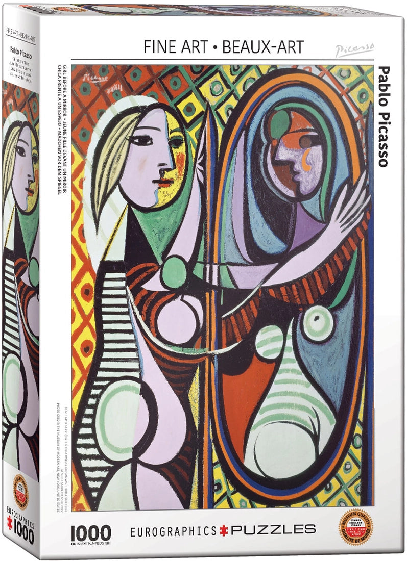 Girl Before A Mirror by Pablo Picasso 1000-Piece Puzzle
