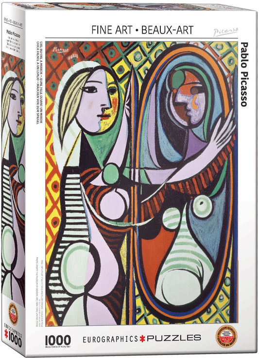 Girl Before A Mirror by Pablo Picasso 1000-Piece Puzzle