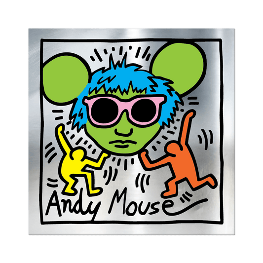 Keith Haring Andy Mouse Sticker