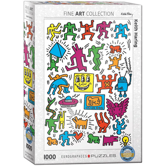 Keith Haring Collage Puzzle