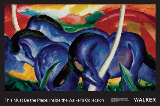 Franz Marc: Blue Horses Poster