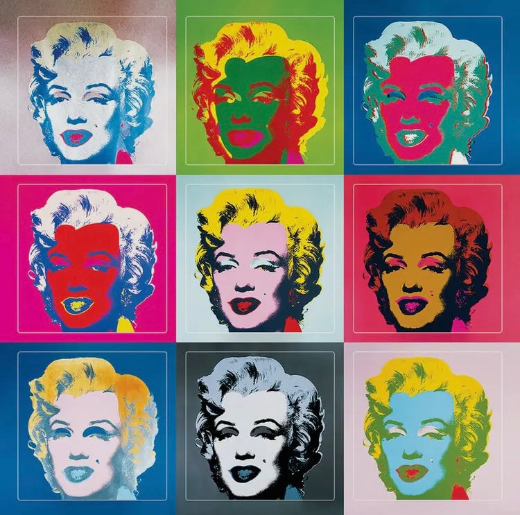 Andy Warhol Marilyn Sticker Sheet