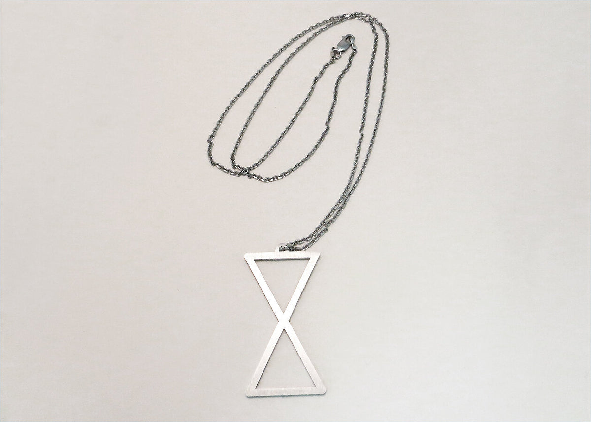 Above/Below Necklace by Četáŋ Ská