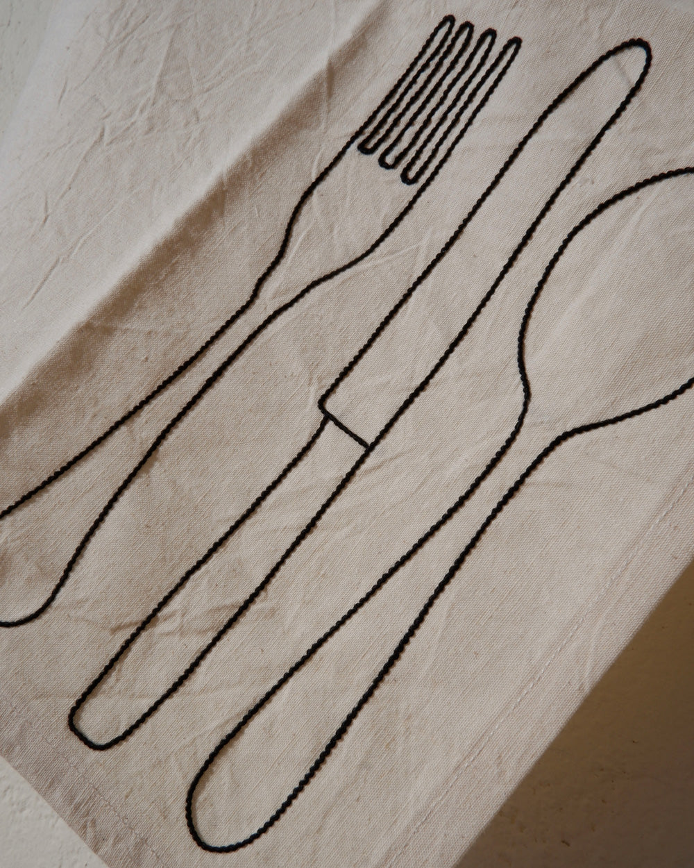 Main, Pain, Couverts Kitchen Towels