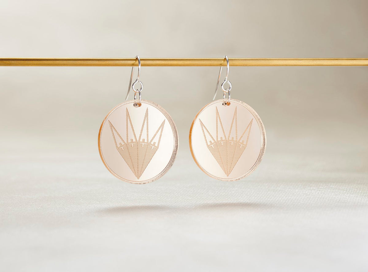 Fan Earrings