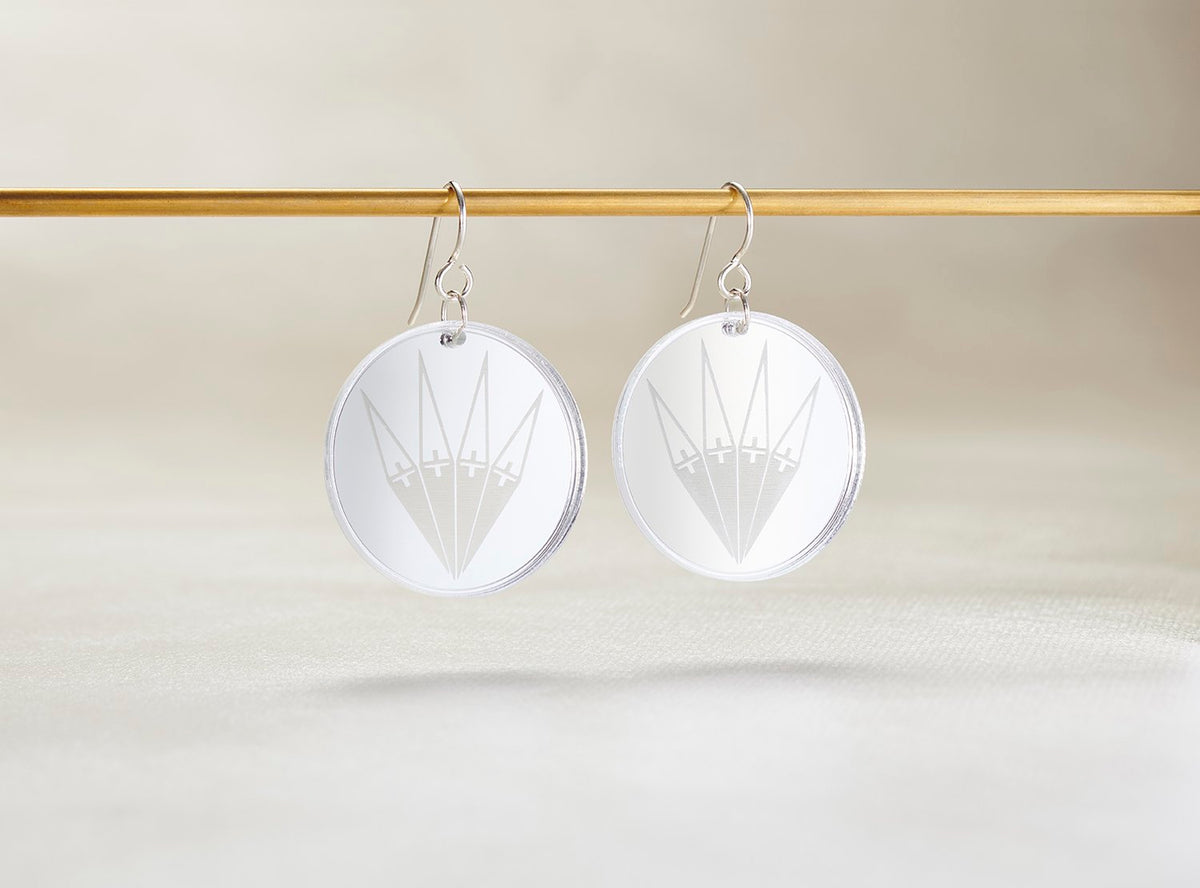 Fan Earrings