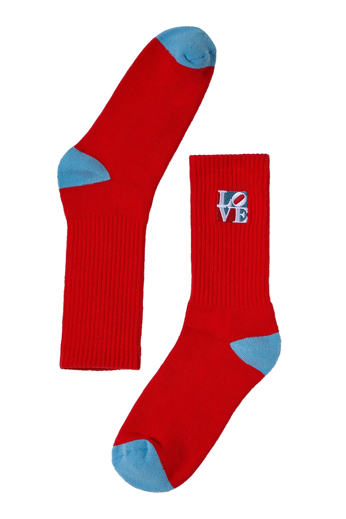 Robert Indiana LOVE Socks