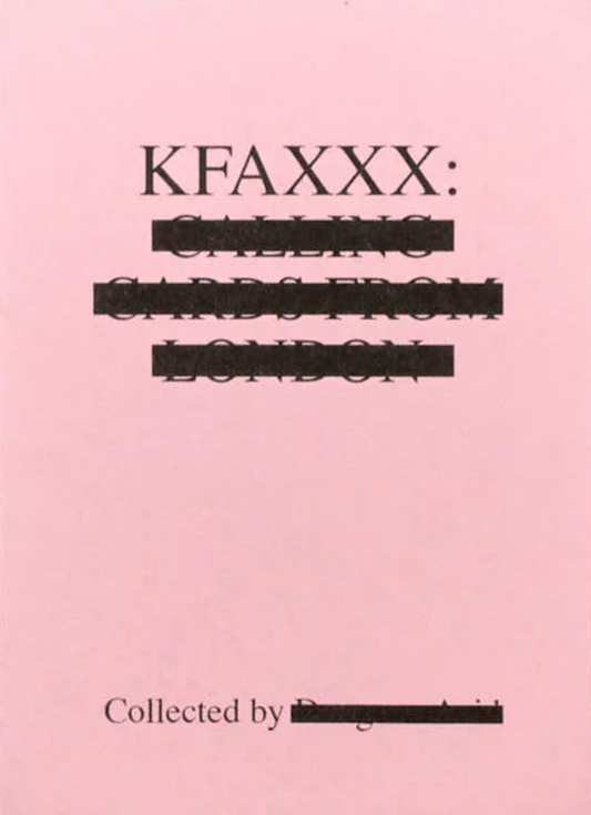 KFAXXX: Calling Cards From London