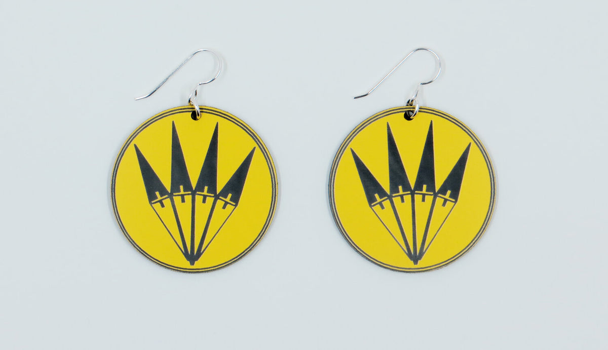 Fan Earrings
