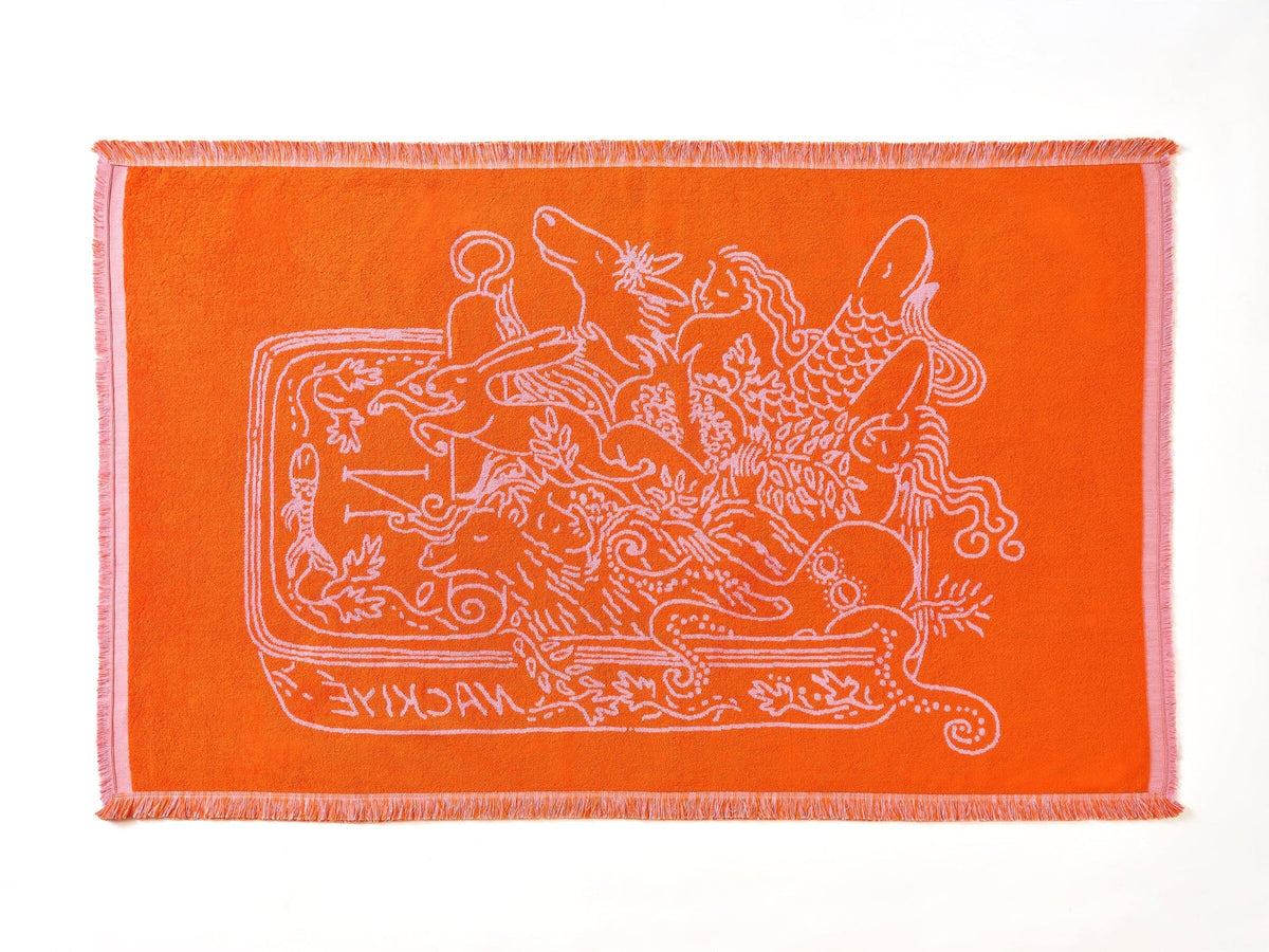 A Tight Ship Beach Towel