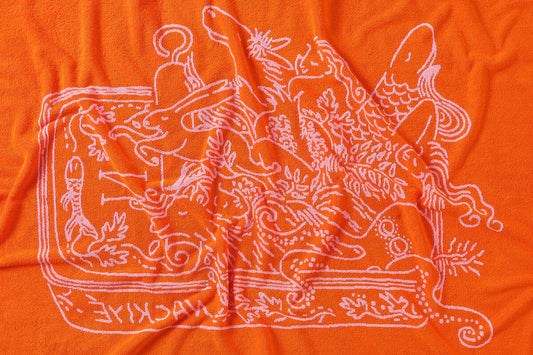 A Tight Ship Beach Towel