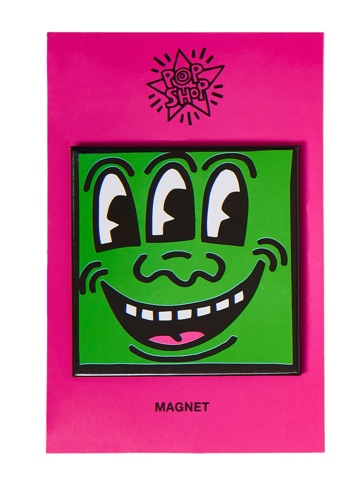Keith Haring Three-Eyed Face Magnet