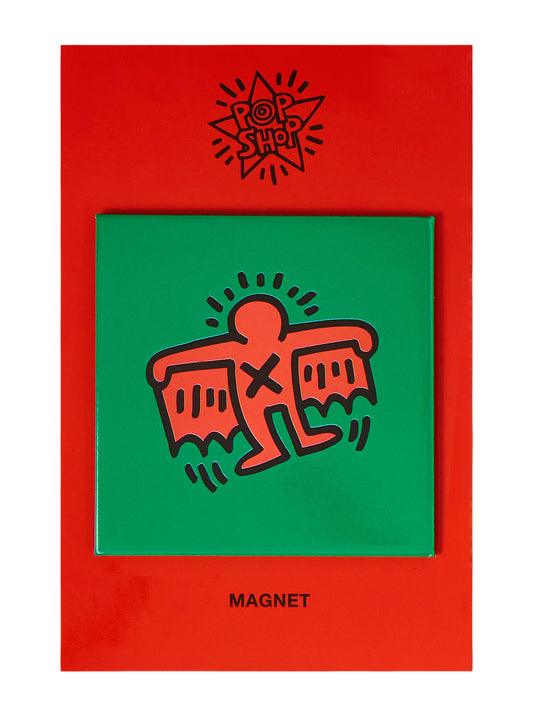 Keith Haring Batman Magnet