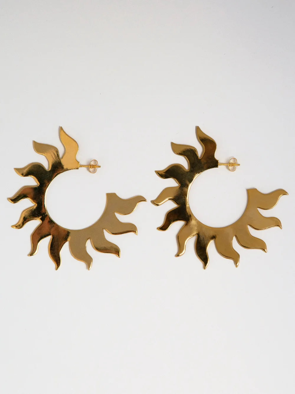 Soleil Hoop Earrings