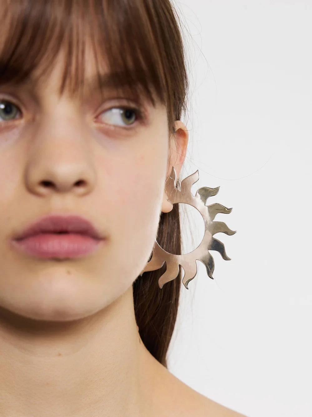 Soleil Hoop Earrings