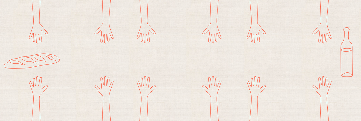 Mains Sur La Table Tablecloth