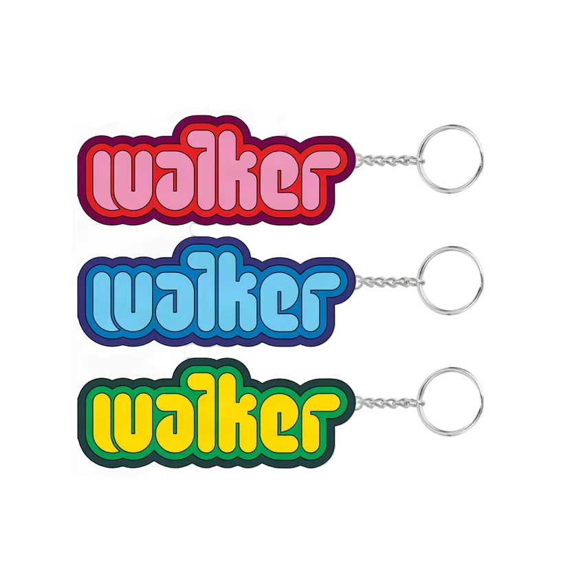 Walker World Keychain