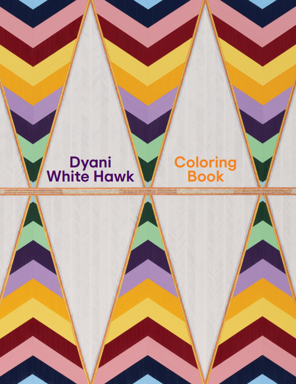 Dyani White Hawk Coloring Book